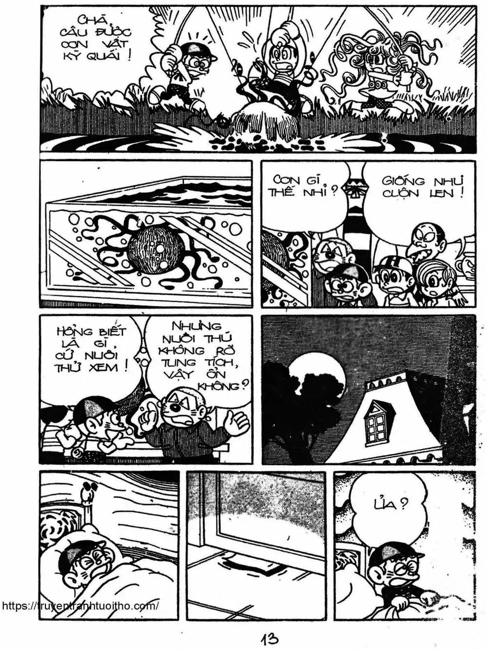 Truyện Tranh Cậu Bé Ngoài Hành Tinh - Kaibutsu Kun trang 4