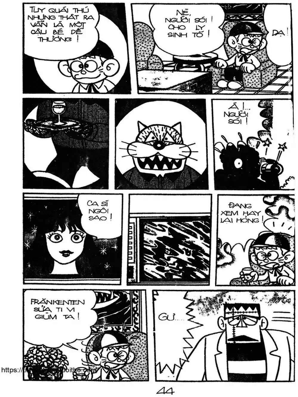 Truyện Tranh Cậu Bé Ngoài Hành Tinh - Kaibutsu Kun trang 4