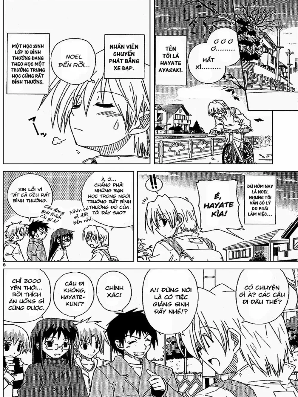 Truyện Tranh Chàng Quản Gia - Hayate No Gotoku trang 4