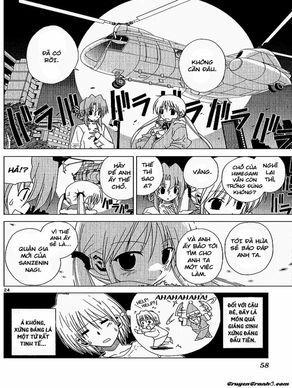 Truyện Tranh Chàng Quản Gia - Hayate No Gotoku trang 4