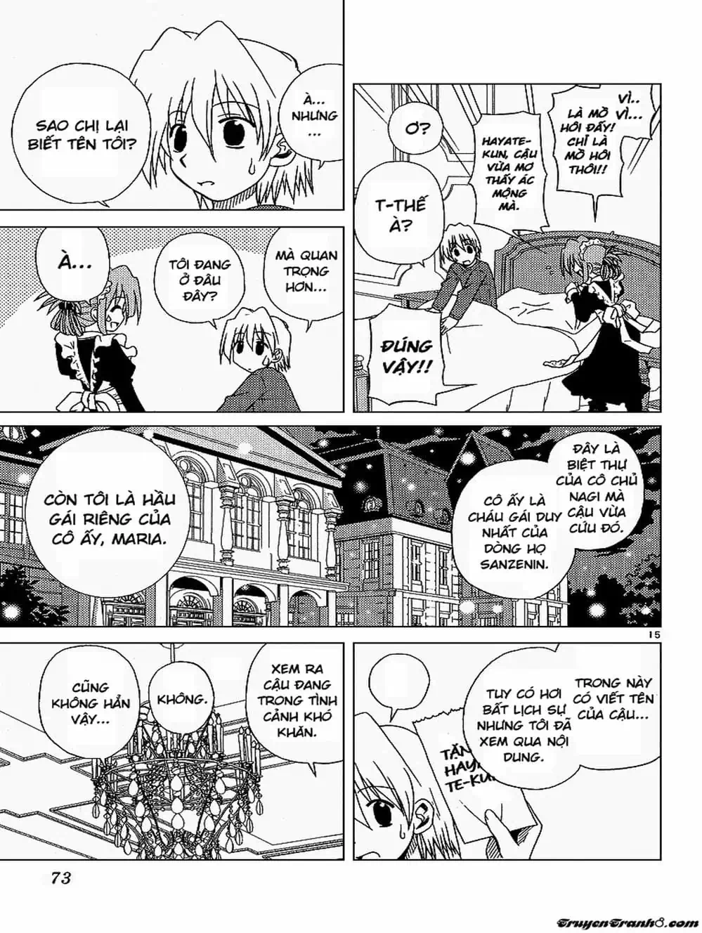 Truyện Tranh Chàng Quản Gia - Hayate No Gotoku trang 4