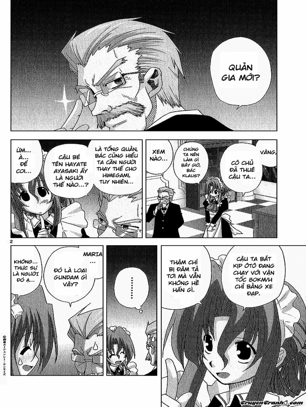Truyện Tranh Chàng Quản Gia - Hayate No Gotoku trang 4