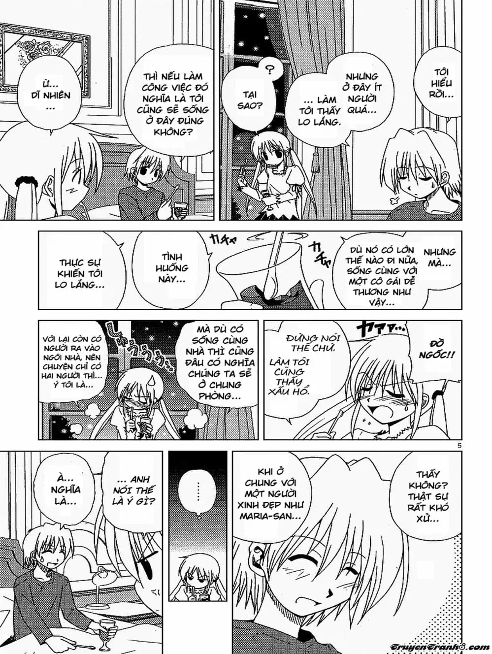 Truyện Tranh Chàng Quản Gia - Hayate No Gotoku trang 4