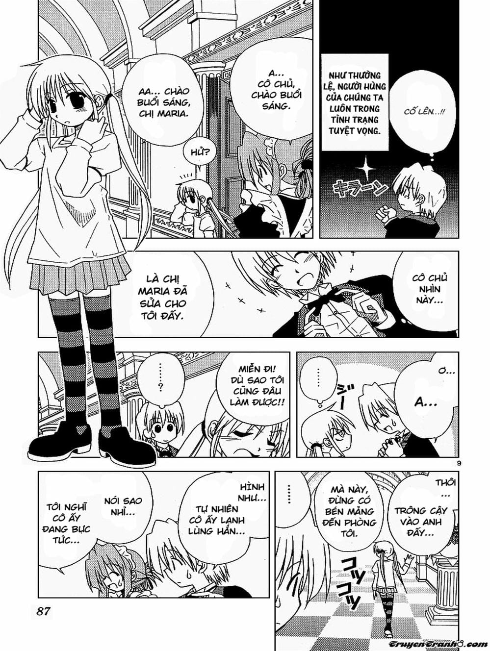 Truyện Tranh Chàng Quản Gia - Hayate No Gotoku trang 4