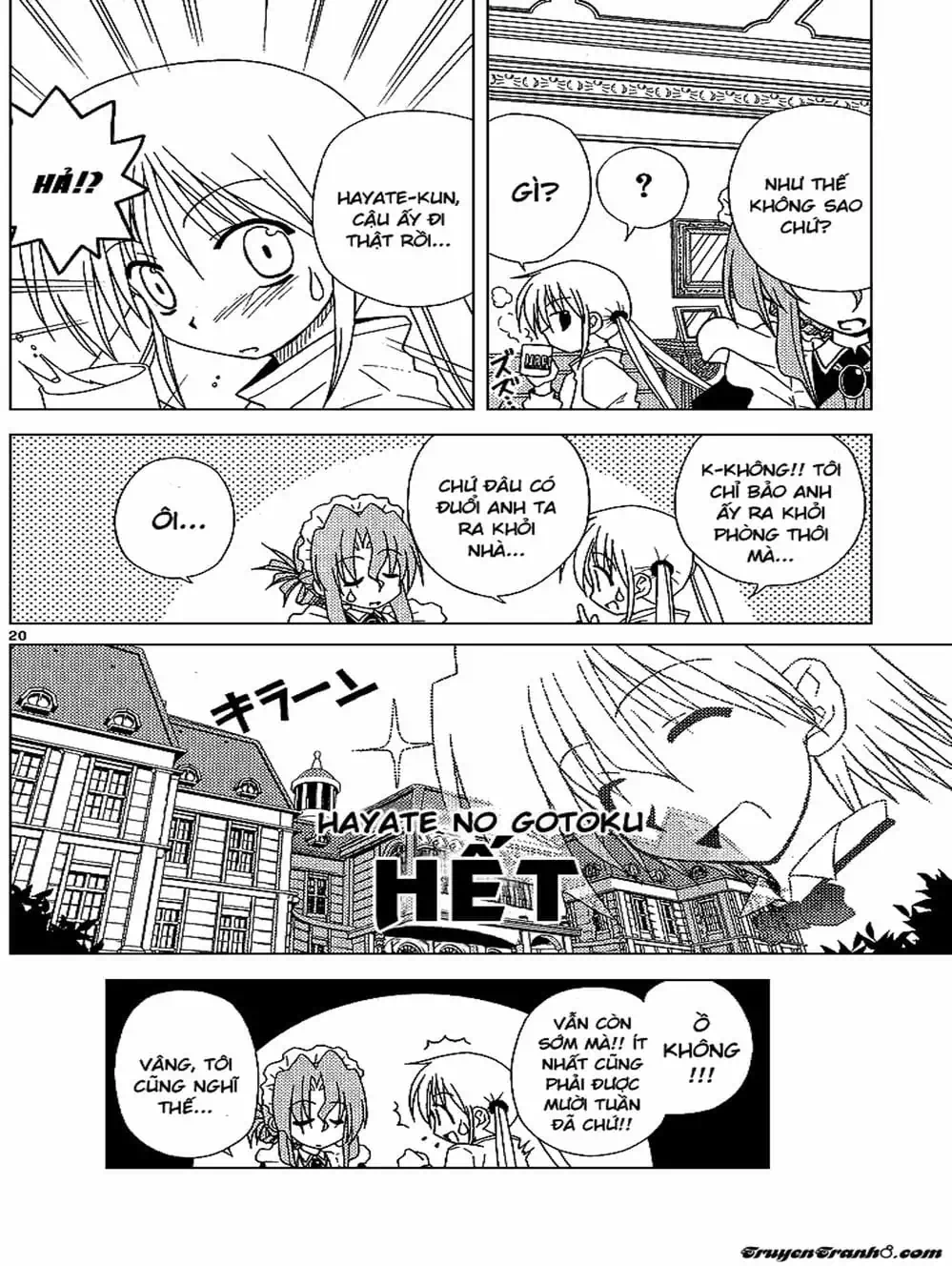 Truyện Tranh Chàng Quản Gia - Hayate No Gotoku trang 4