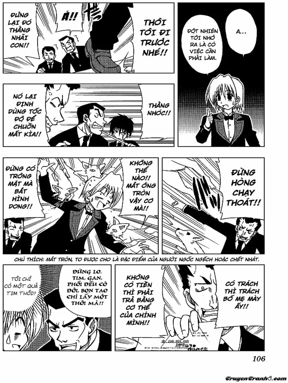 Truyện Tranh Chàng Quản Gia - Hayate No Gotoku trang 4