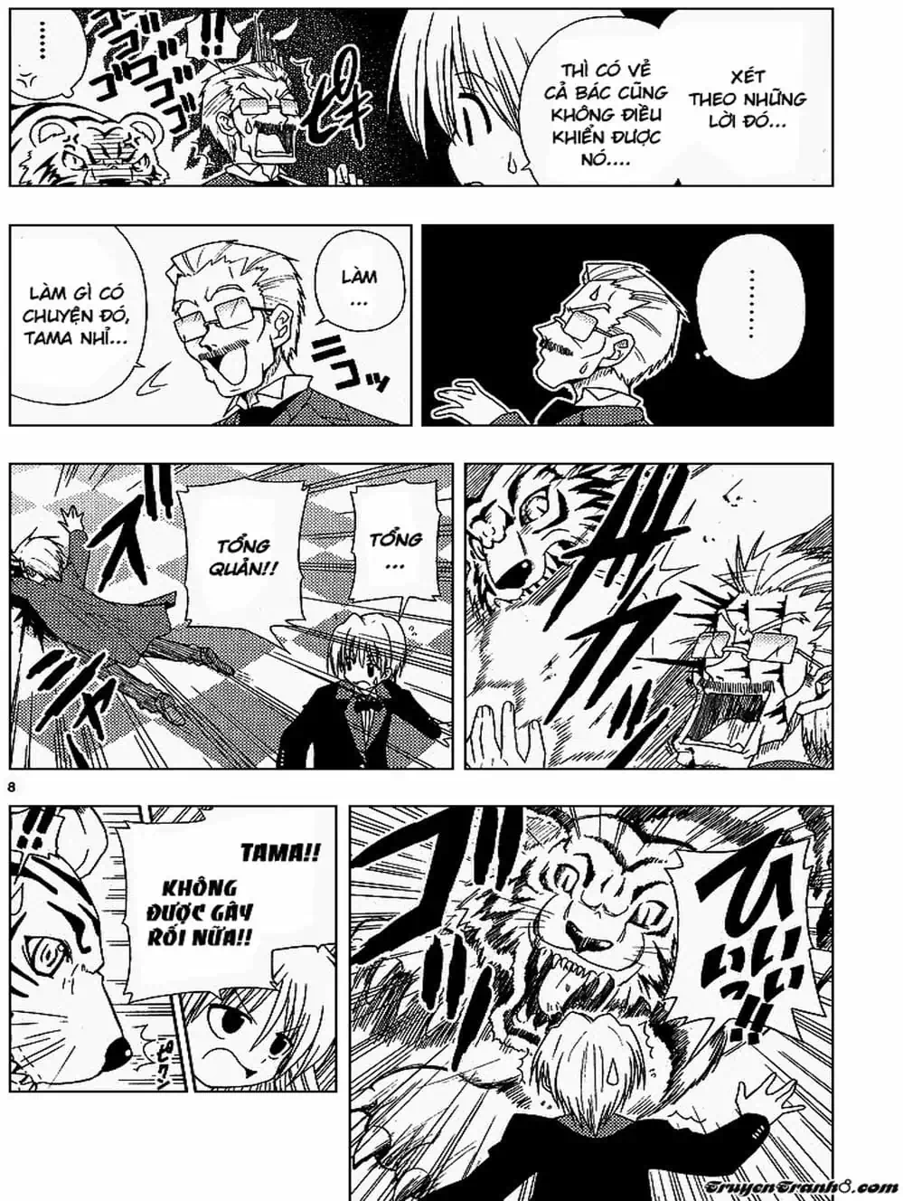 Truyện Tranh Chàng Quản Gia - Hayate No Gotoku trang 4