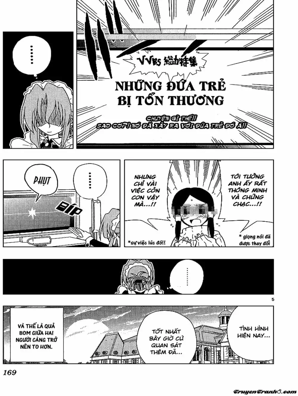 Truyện Tranh Chàng Quản Gia - Hayate No Gotoku trang 4