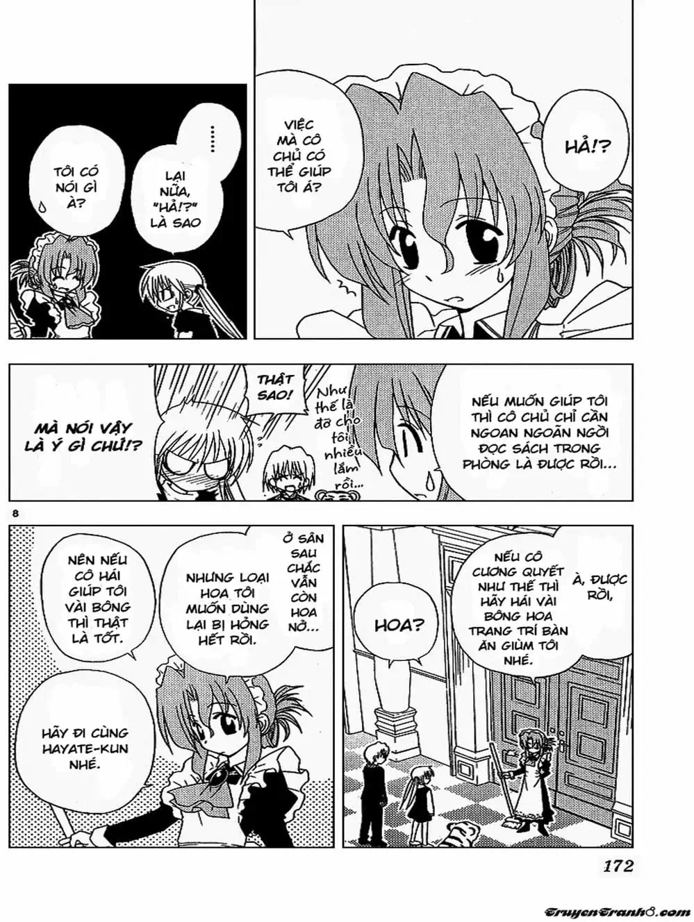 Truyện Tranh Chàng Quản Gia - Hayate No Gotoku trang 4