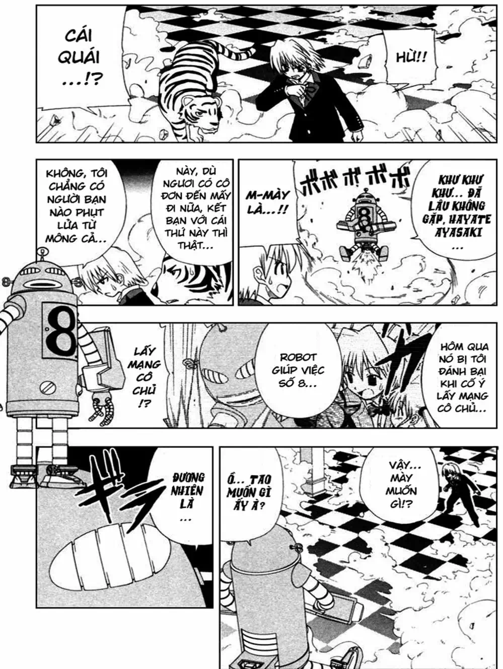Truyện Tranh Chàng Quản Gia - Hayate No Gotoku trang 4