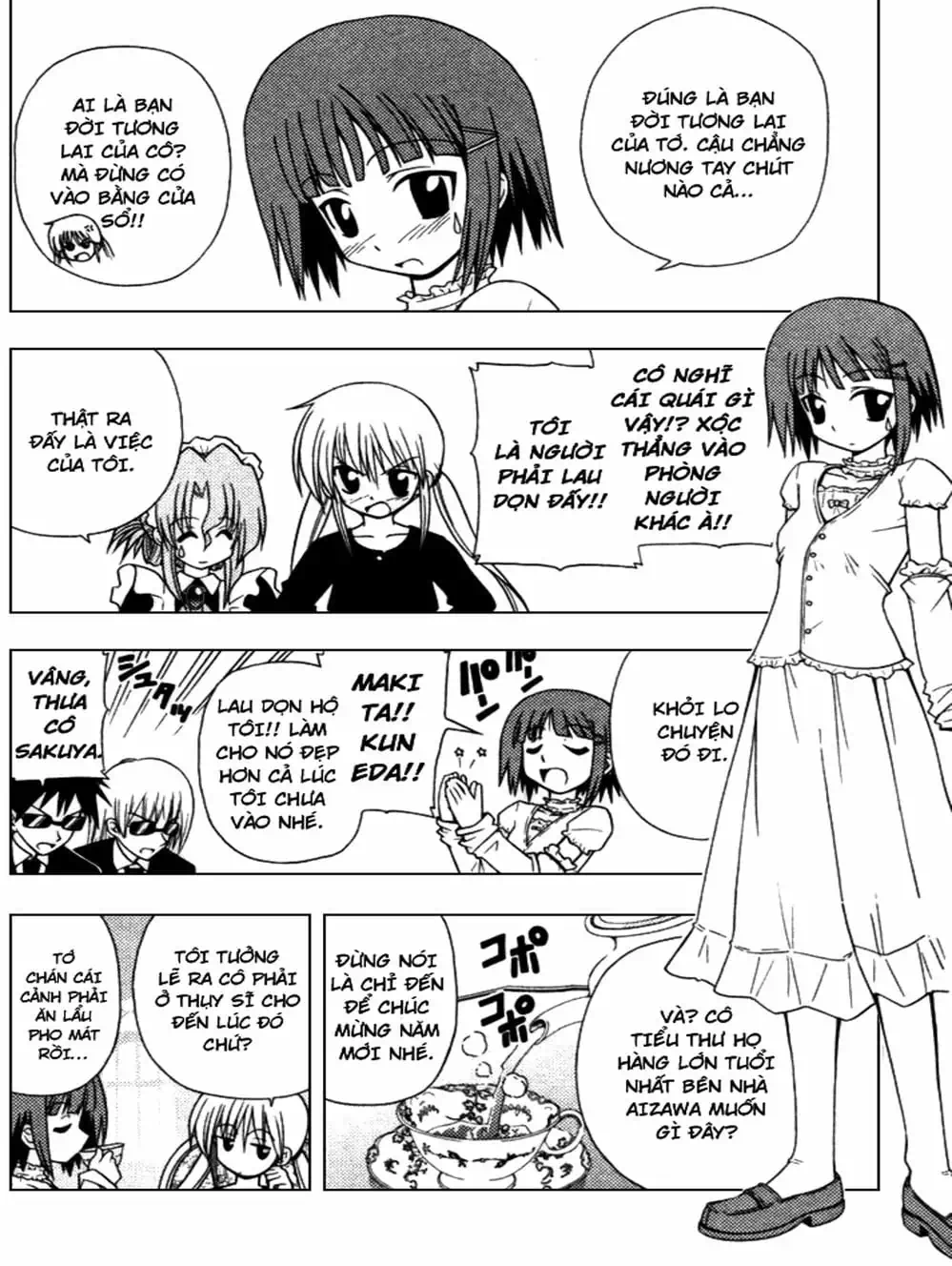 Truyện Tranh Chàng Quản Gia - Hayate No Gotoku trang 4