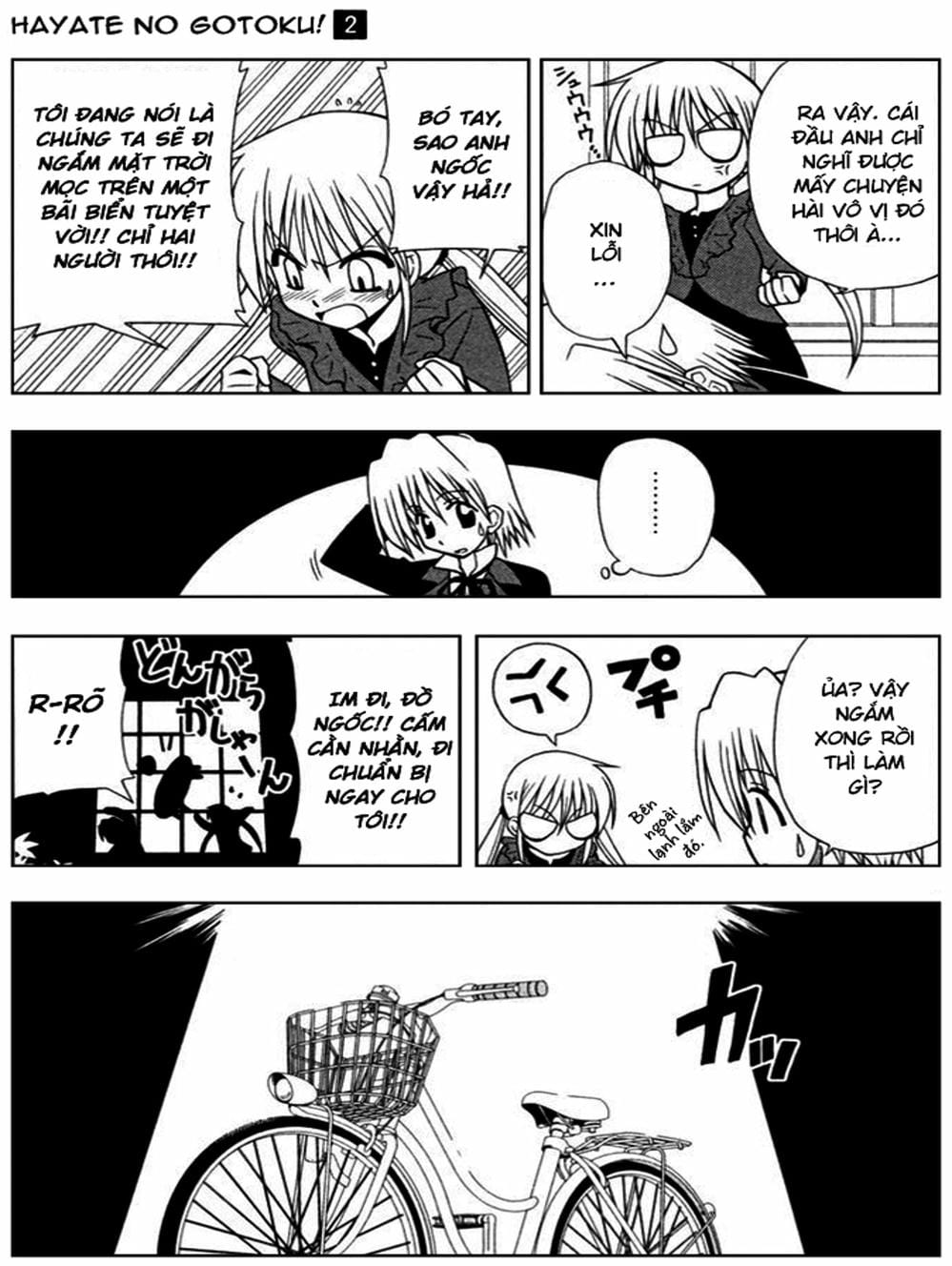 Truyện Tranh Chàng Quản Gia - Hayate No Gotoku trang 4