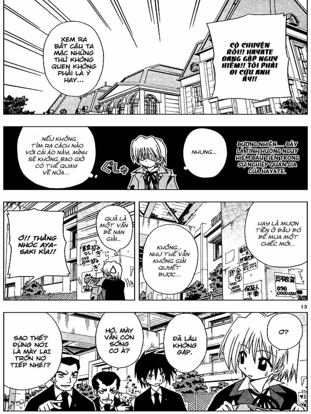 Truyện Tranh Chàng Quản Gia - Hayate No Gotoku trang 4