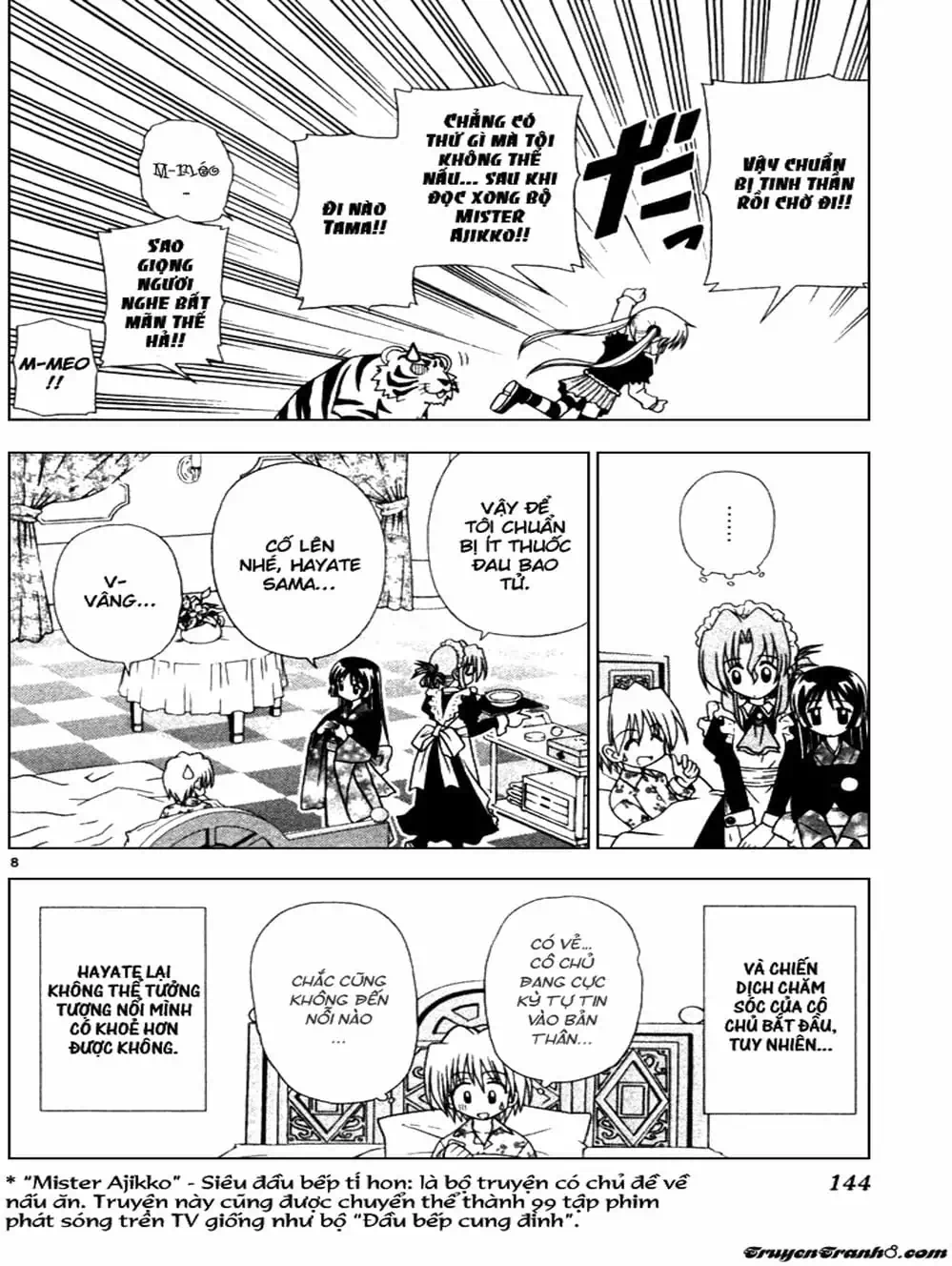 Truyện Tranh Chàng Quản Gia - Hayate No Gotoku trang 4