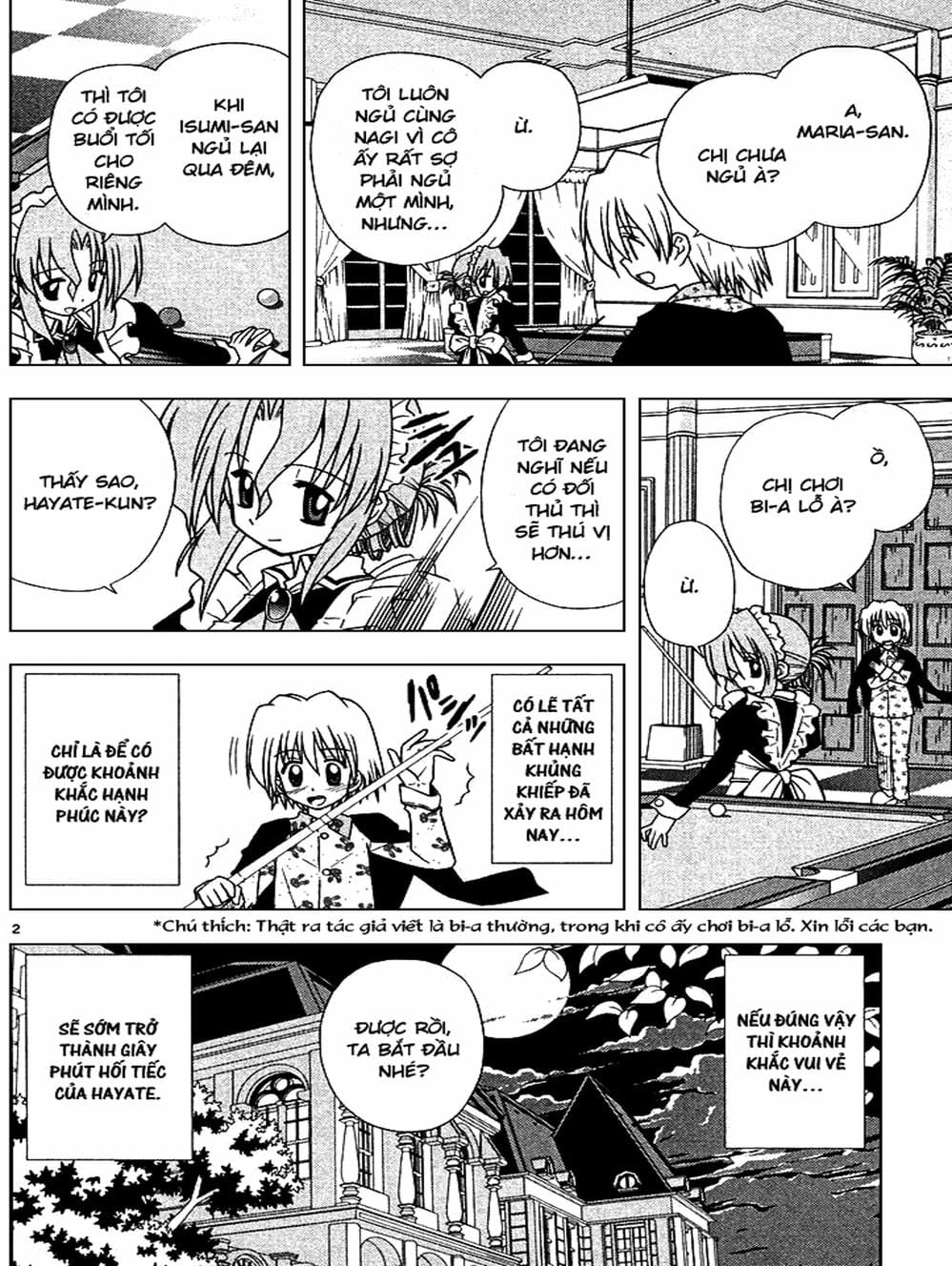Truyện Tranh Chàng Quản Gia - Hayate No Gotoku trang 4