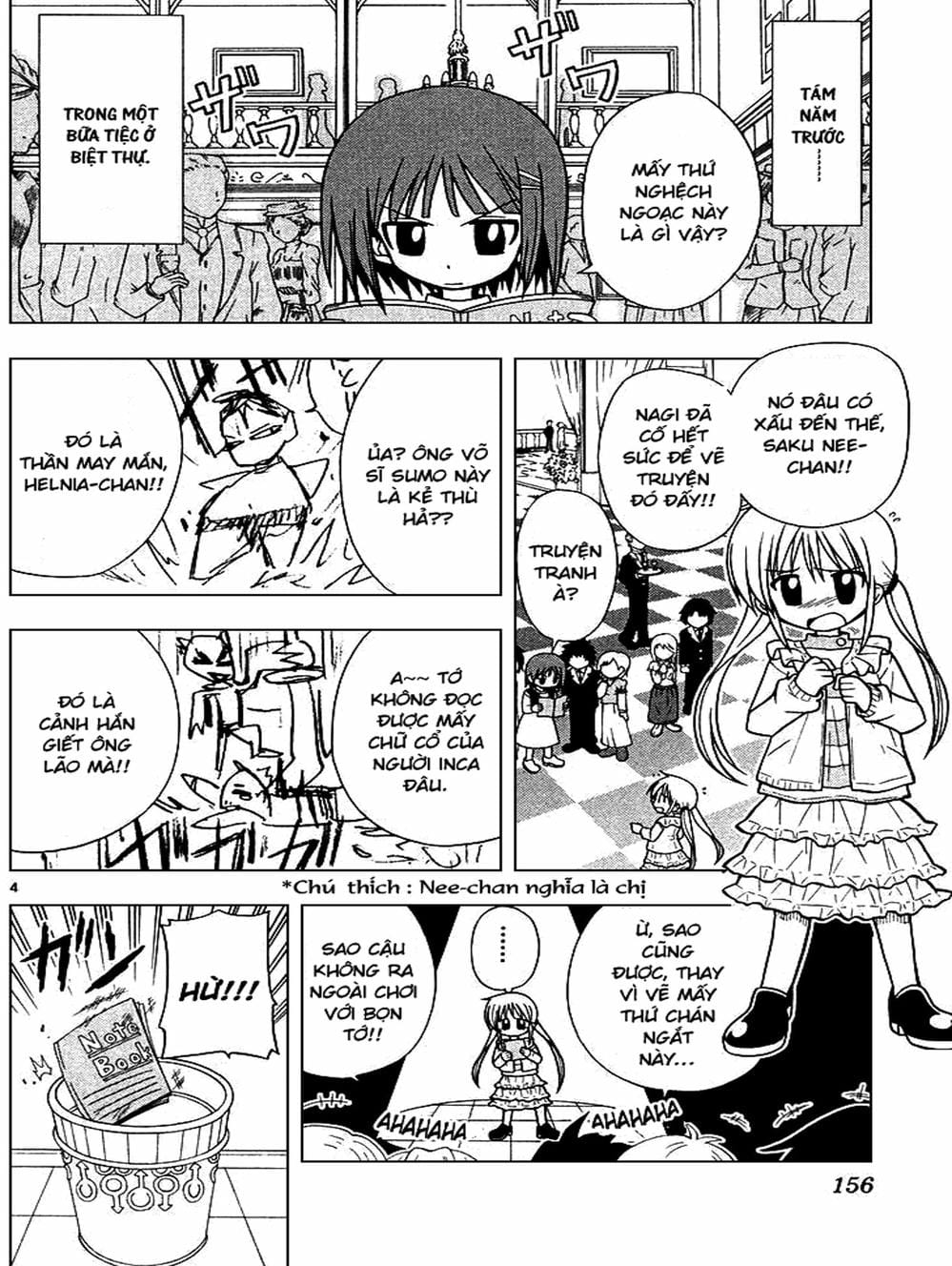 Truyện Tranh Chàng Quản Gia - Hayate No Gotoku trang 4