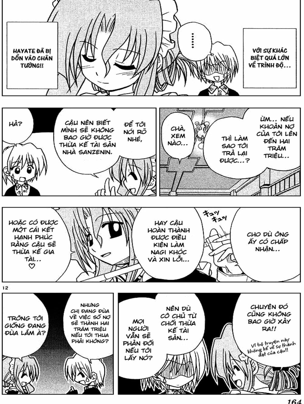 Truyện Tranh Chàng Quản Gia - Hayate No Gotoku trang 4