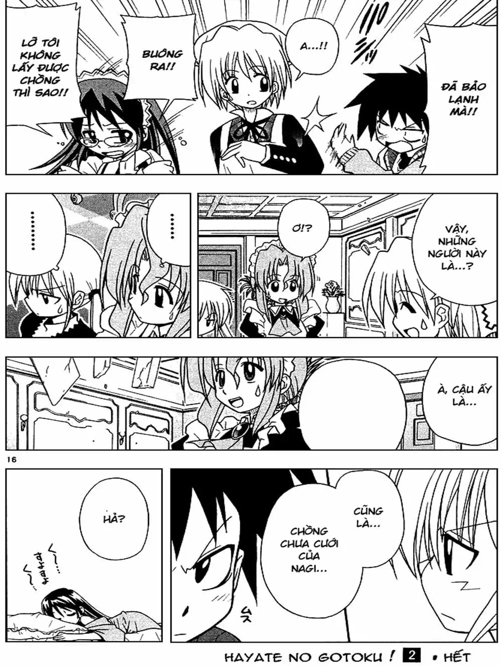 Truyện Tranh Chàng Quản Gia - Hayate No Gotoku trang 4
