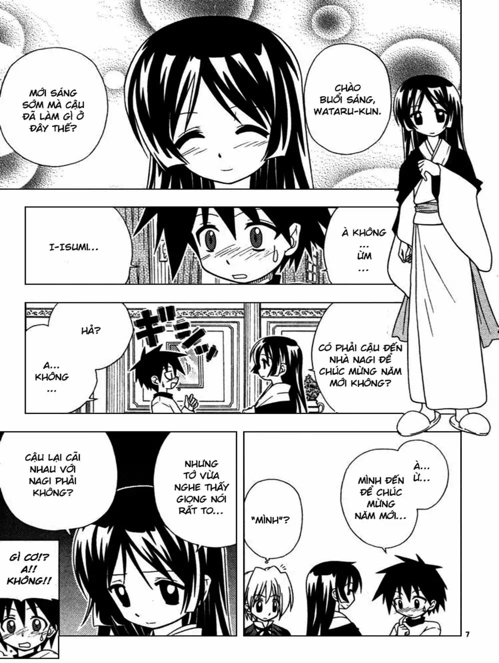 Truyện Tranh Chàng Quản Gia - Hayate No Gotoku trang 4