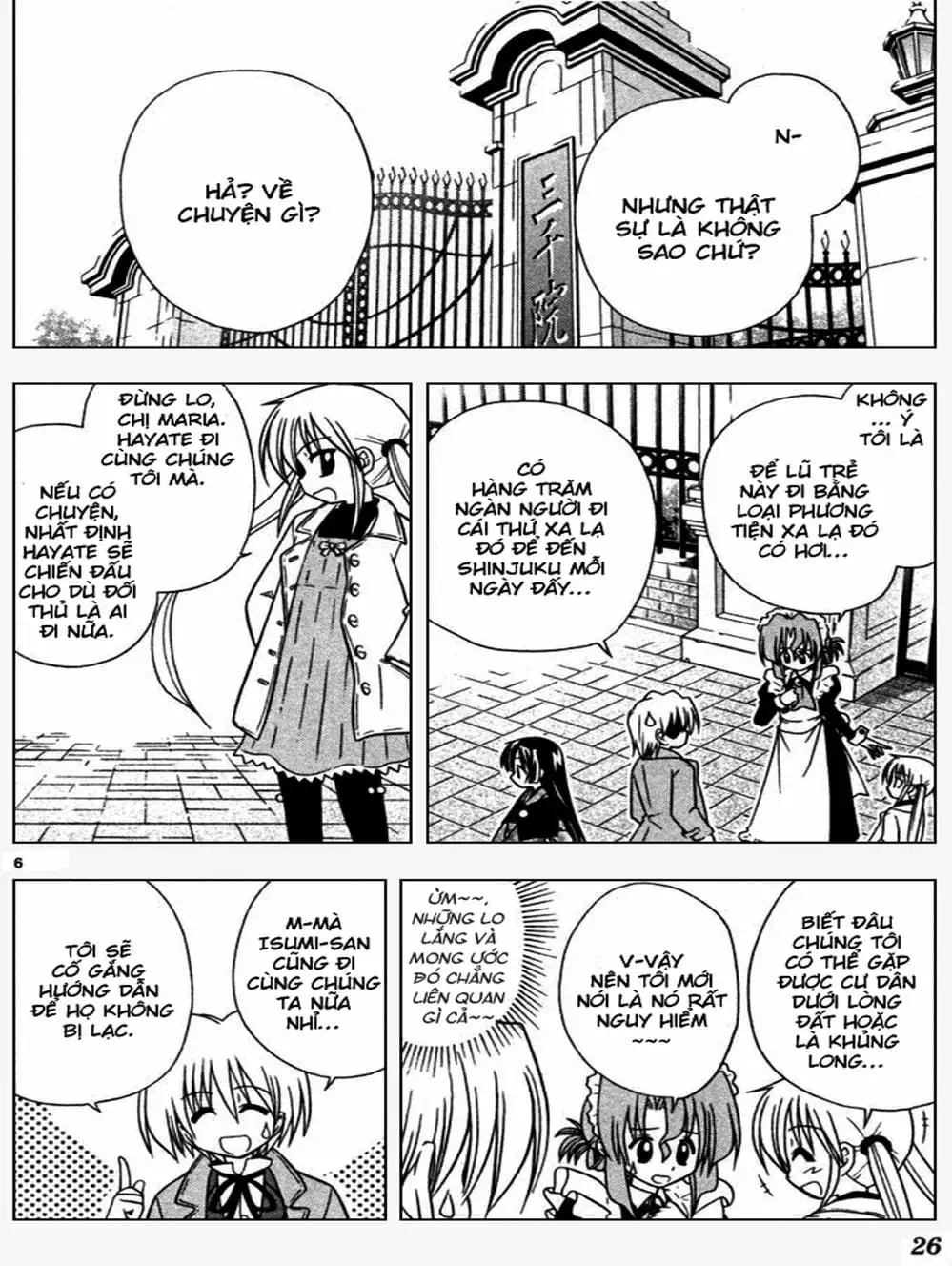 Truyện Tranh Chàng Quản Gia - Hayate No Gotoku trang 4