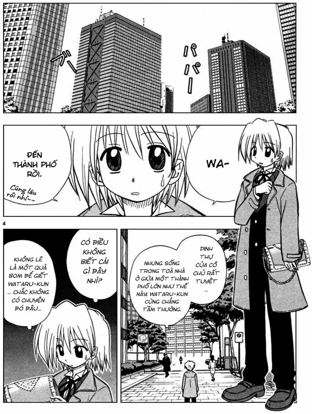 Truyện Tranh Chàng Quản Gia - Hayate No Gotoku trang 4