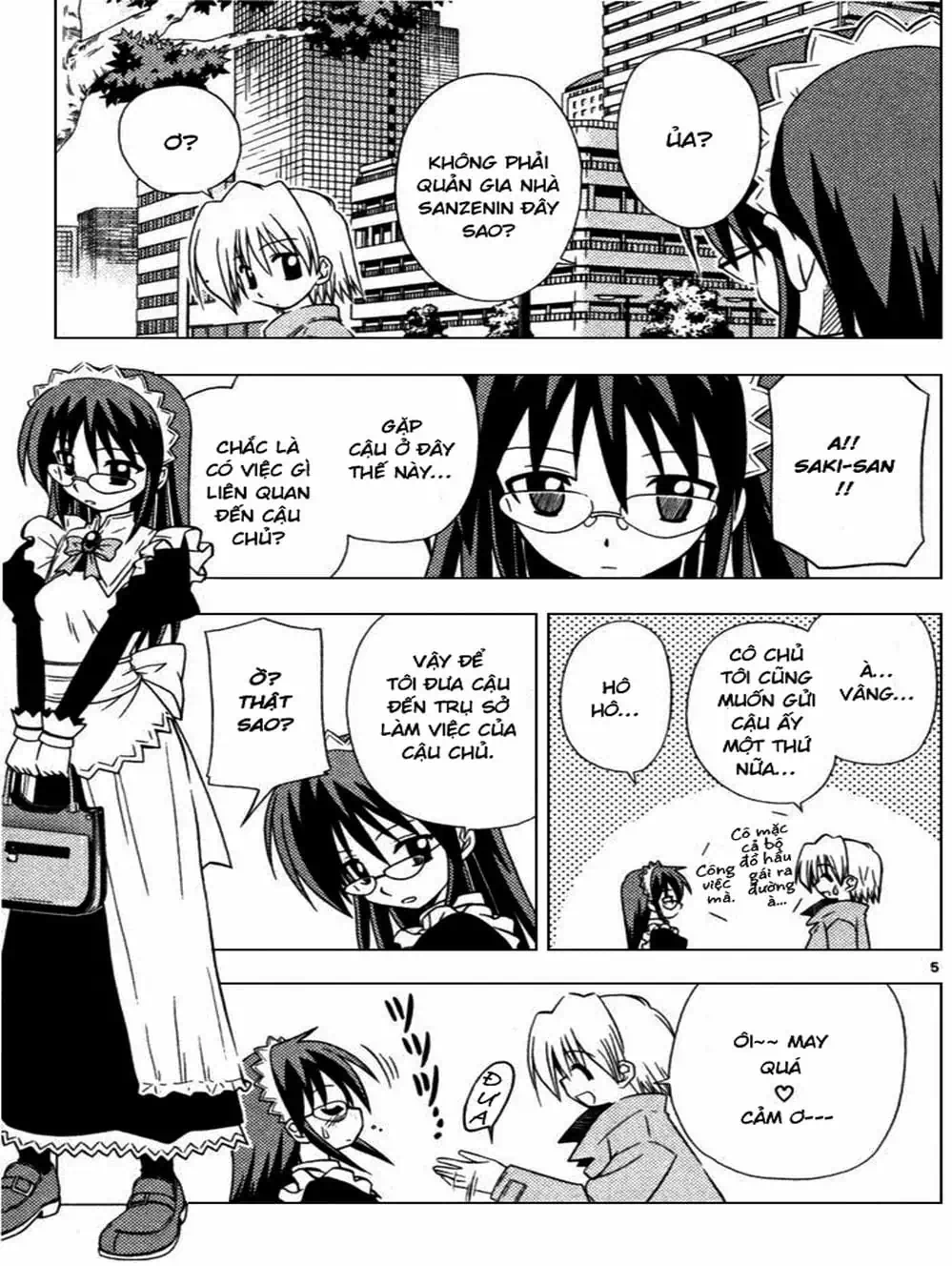 Truyện Tranh Chàng Quản Gia - Hayate No Gotoku trang 4