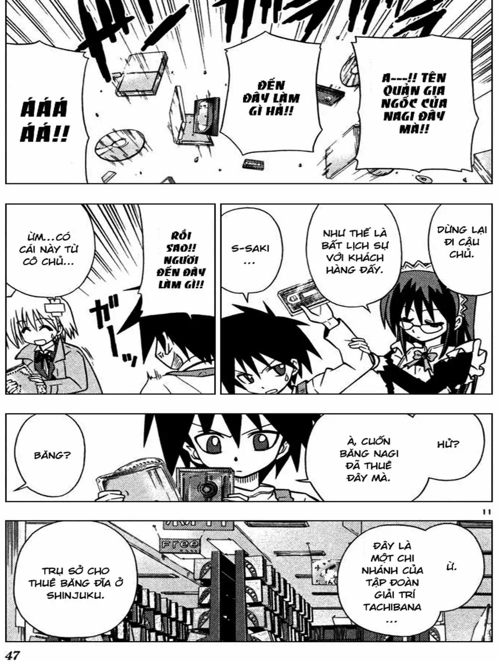 Truyện Tranh Chàng Quản Gia - Hayate No Gotoku trang 4