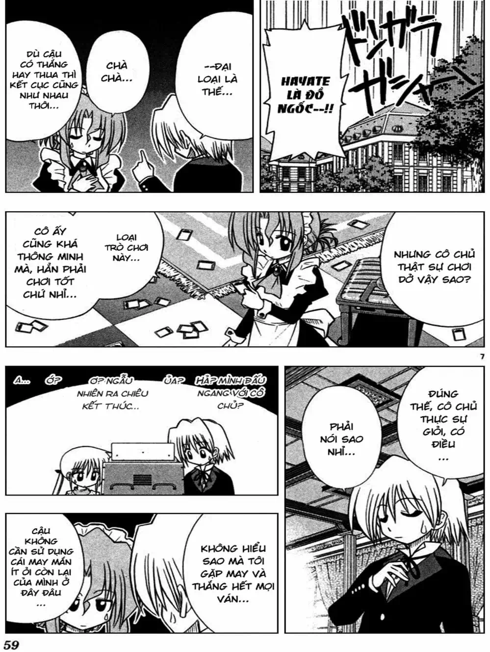 Truyện Tranh Chàng Quản Gia - Hayate No Gotoku trang 4