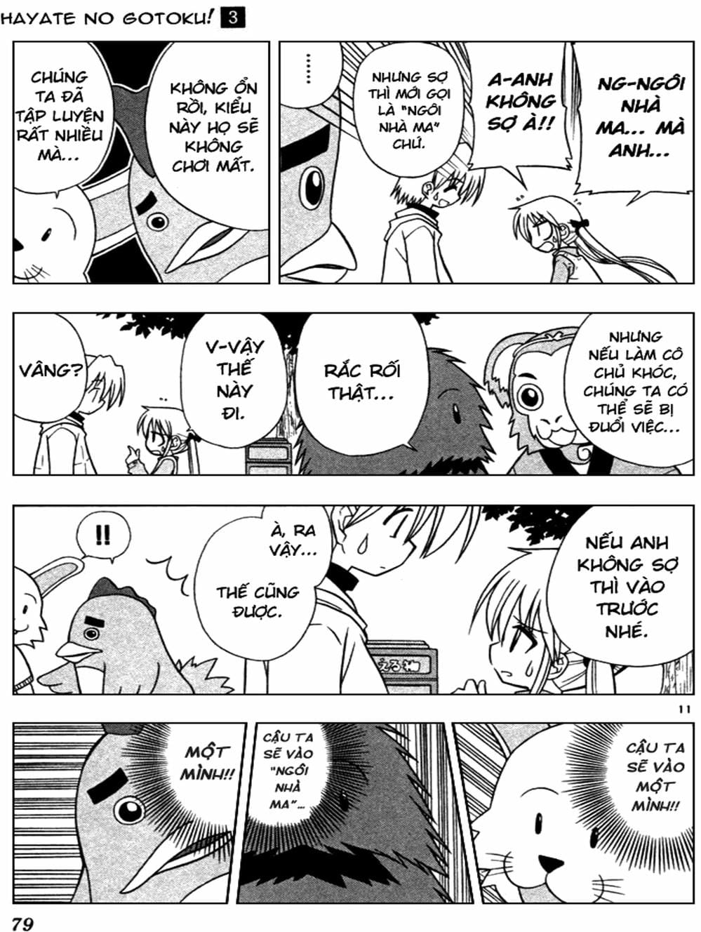 Truyện Tranh Chàng Quản Gia - Hayate No Gotoku trang 4
