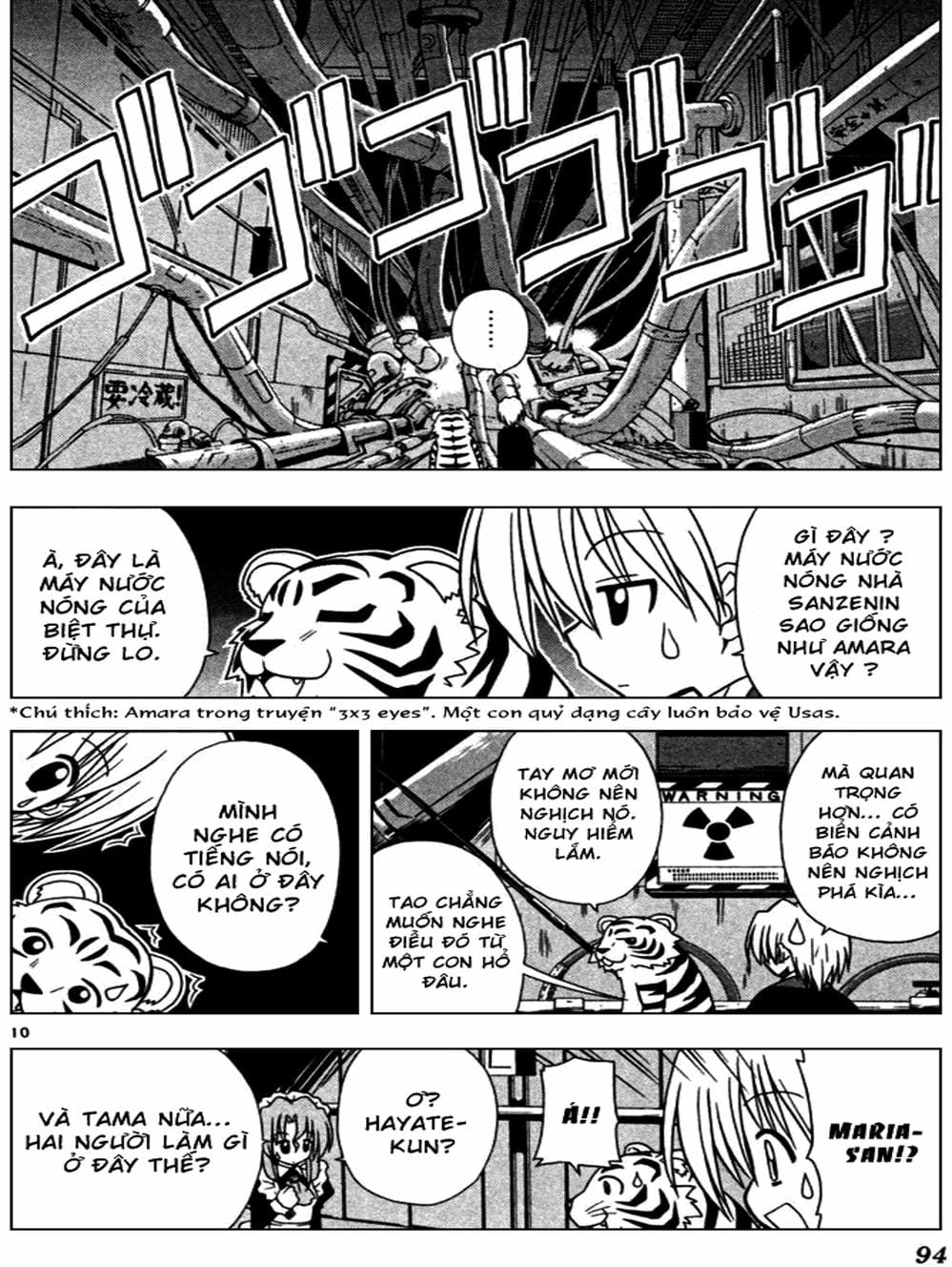 Truyện Tranh Chàng Quản Gia - Hayate No Gotoku trang 4