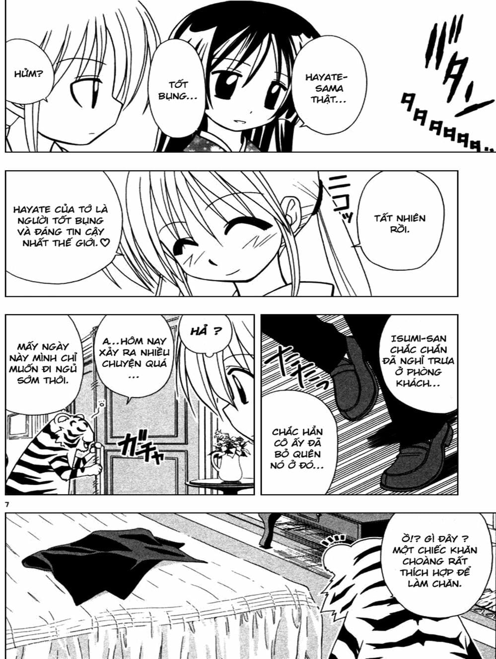 Truyện Tranh Chàng Quản Gia - Hayate No Gotoku trang 4