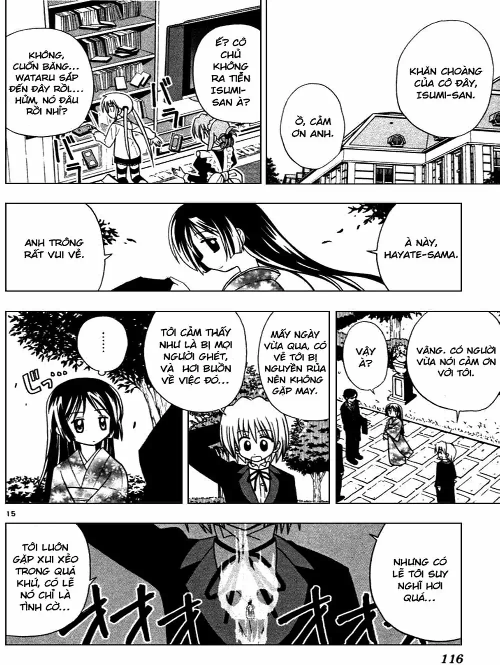 Truyện Tranh Chàng Quản Gia - Hayate No Gotoku trang 4
