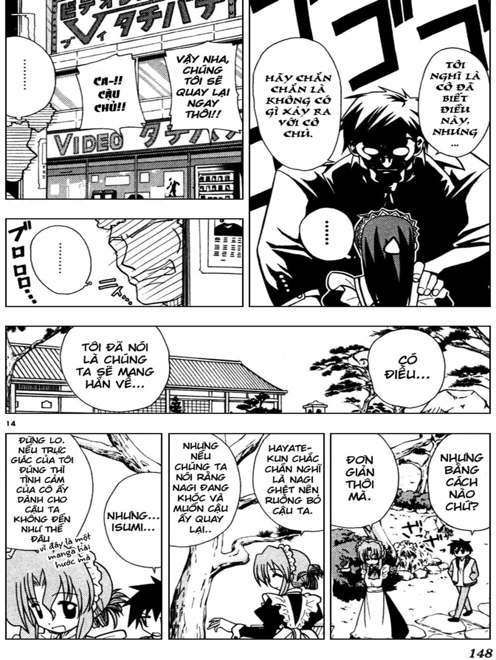 Truyện Tranh Chàng Quản Gia - Hayate No Gotoku trang 4