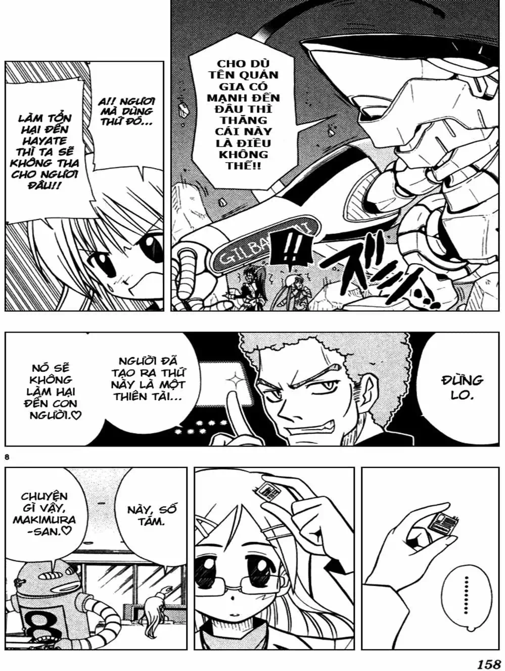 Truyện Tranh Chàng Quản Gia - Hayate No Gotoku trang 4