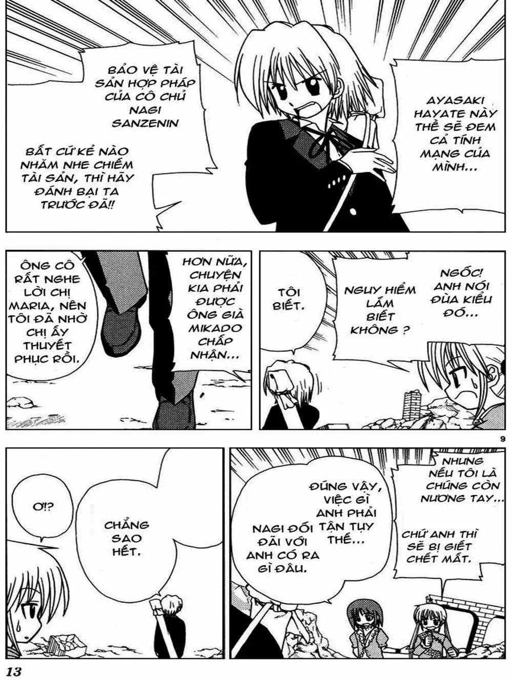 Truyện Tranh Chàng Quản Gia - Hayate No Gotoku trang 4