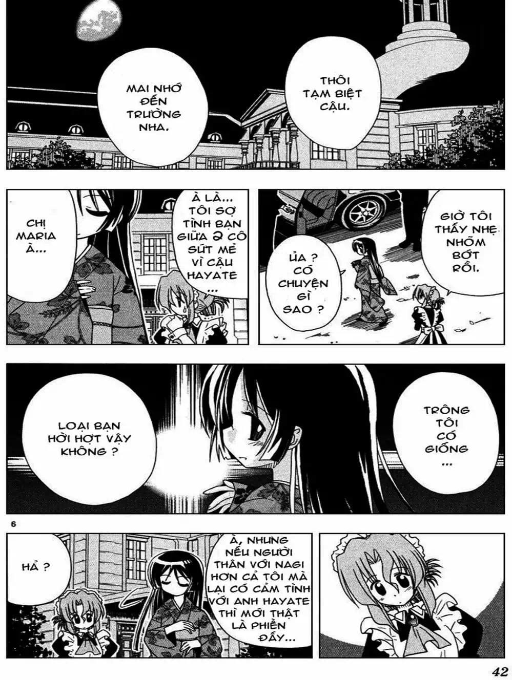 Truyện Tranh Chàng Quản Gia - Hayate No Gotoku trang 4