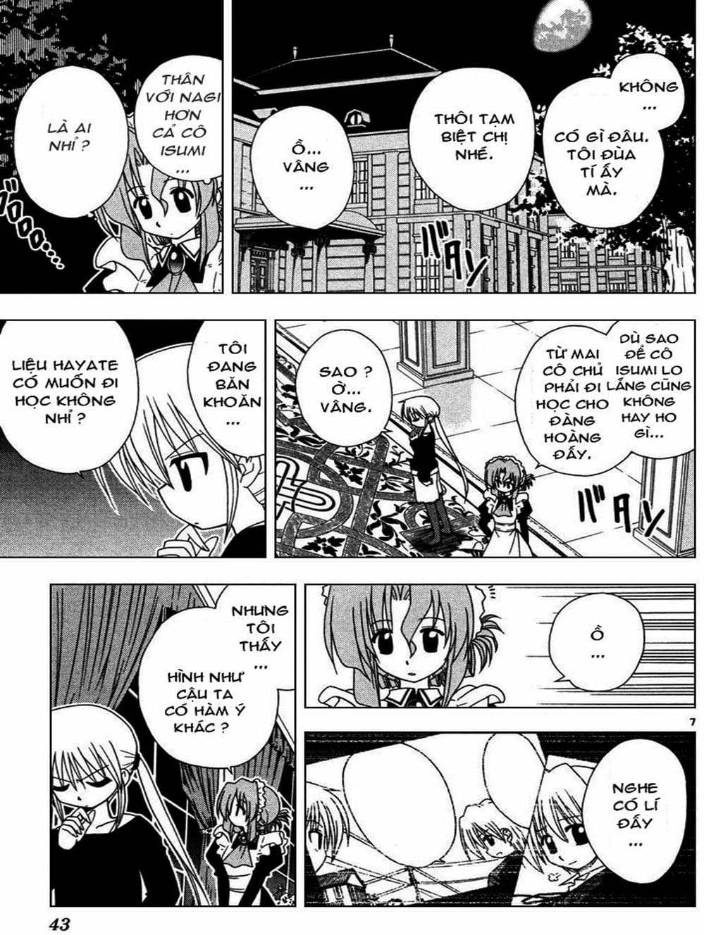 Truyện Tranh Chàng Quản Gia - Hayate No Gotoku trang 4