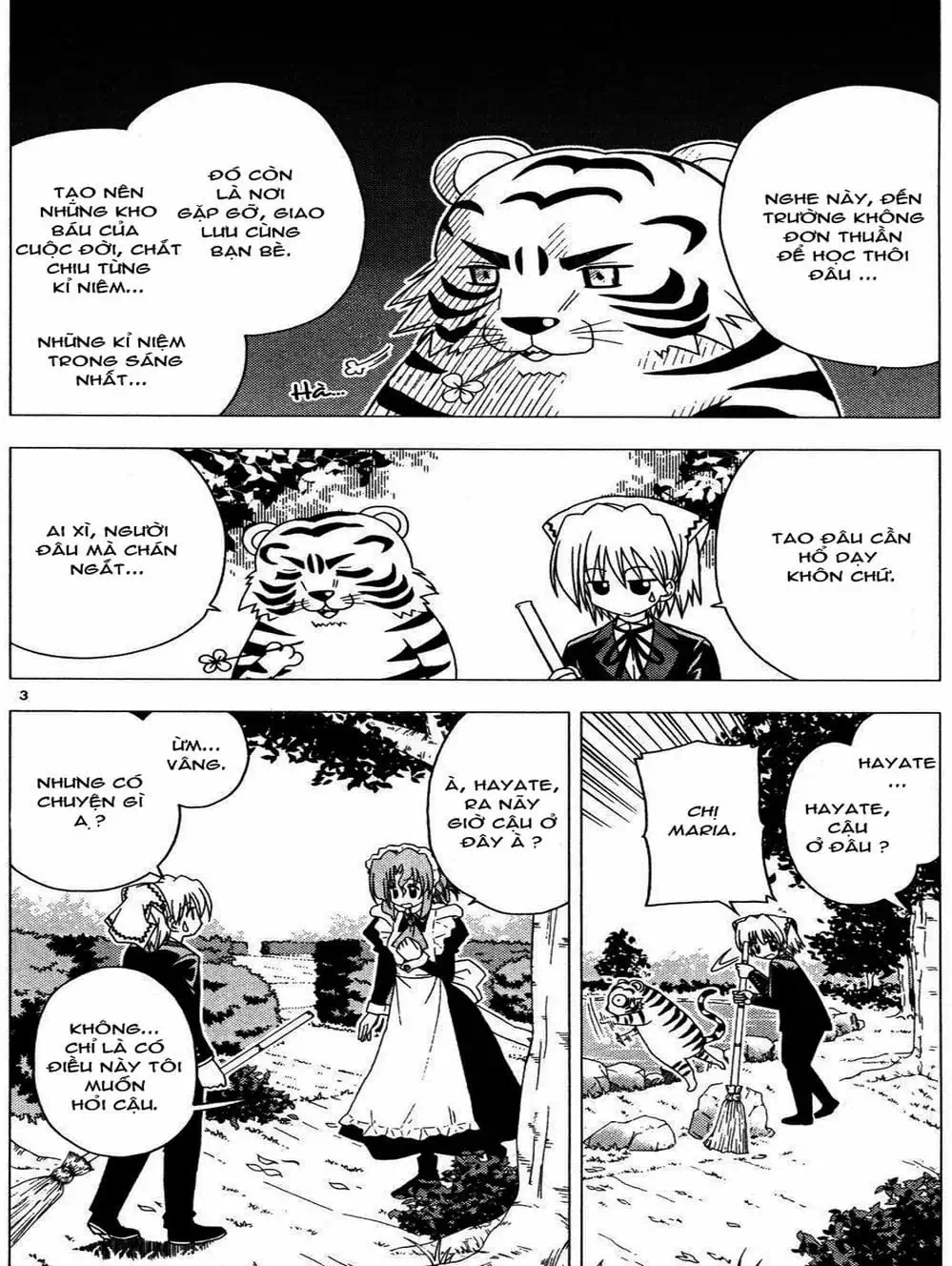 Truyện Tranh Chàng Quản Gia - Hayate No Gotoku trang 4