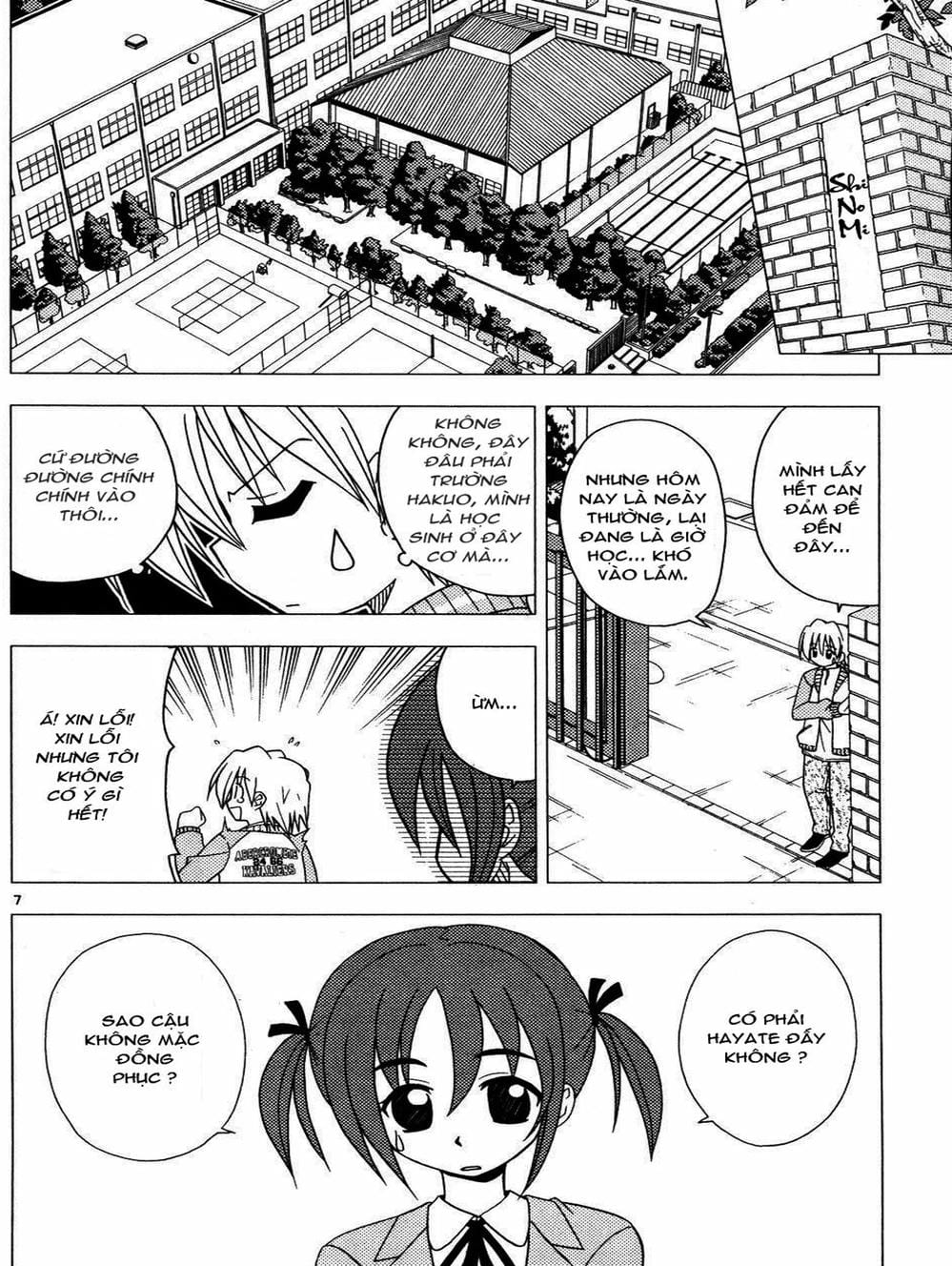 Truyện Tranh Chàng Quản Gia - Hayate No Gotoku trang 4