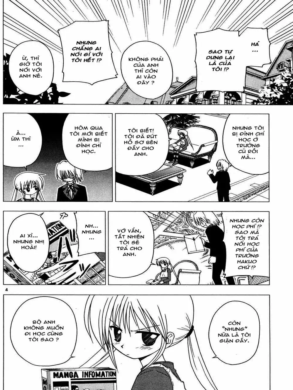 Truyện Tranh Chàng Quản Gia - Hayate No Gotoku trang 4