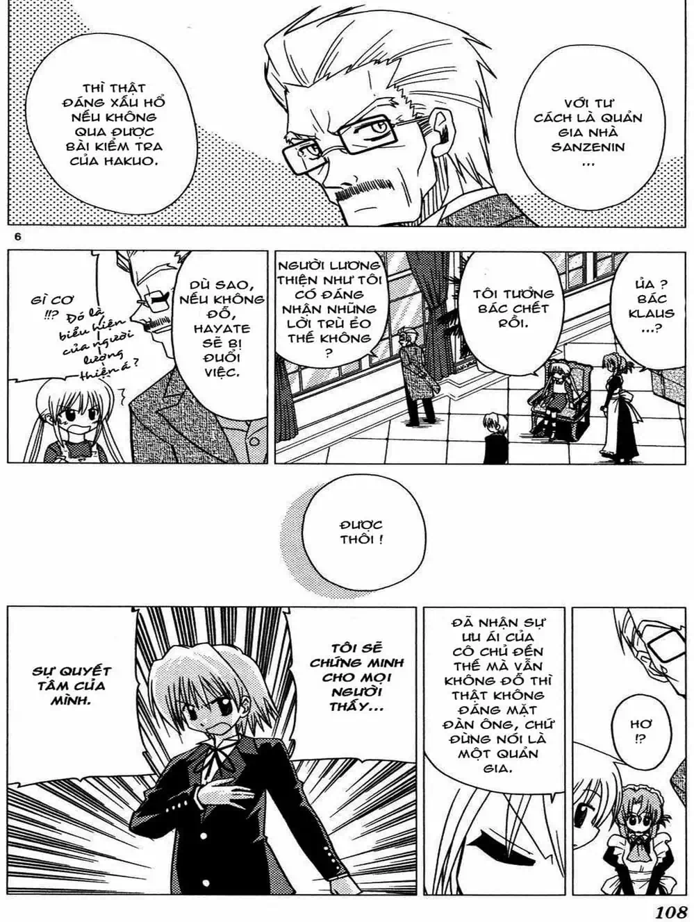 Truyện Tranh Chàng Quản Gia - Hayate No Gotoku trang 4