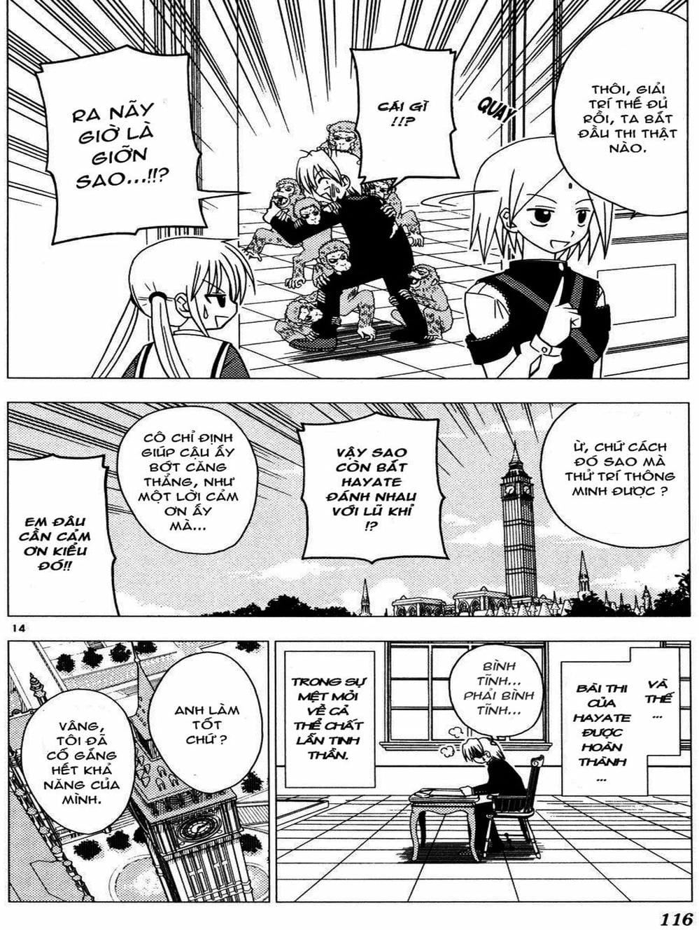 Truyện Tranh Chàng Quản Gia - Hayate No Gotoku trang 4