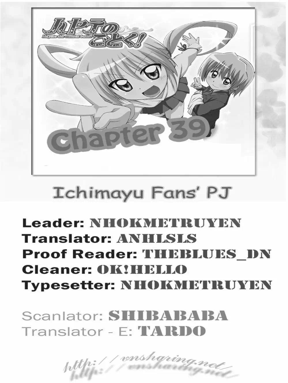 Truyện Tranh Chàng Quản Gia - Hayate No Gotoku trang 4