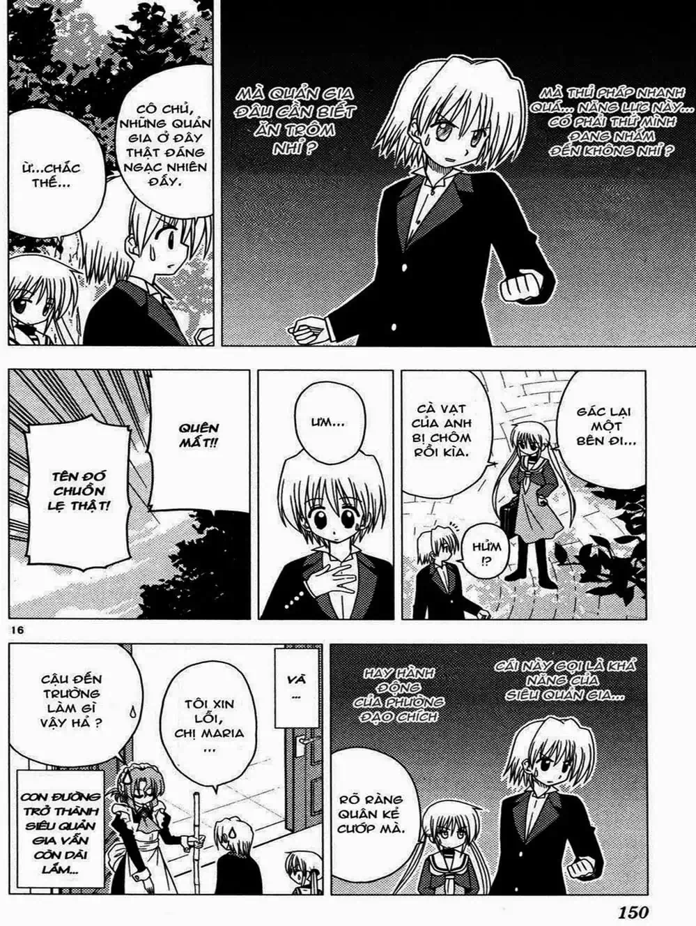 Truyện Tranh Chàng Quản Gia - Hayate No Gotoku trang 4