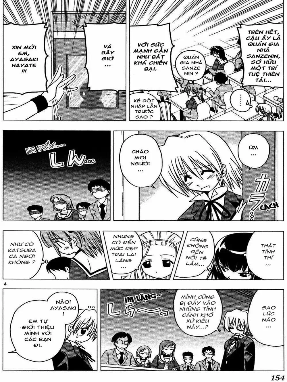 Truyện Tranh Chàng Quản Gia - Hayate No Gotoku trang 4