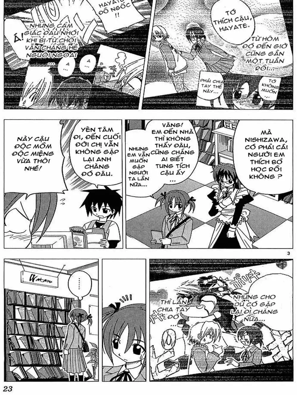 Truyện Tranh Chàng Quản Gia - Hayate No Gotoku trang 4