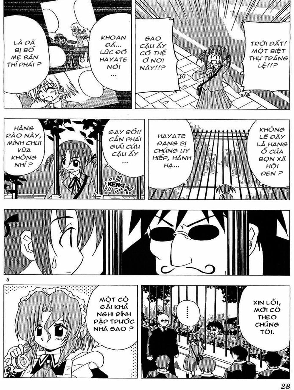 Truyện Tranh Chàng Quản Gia - Hayate No Gotoku trang 4