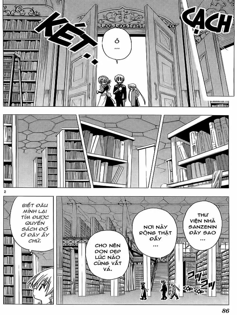 Truyện Tranh Chàng Quản Gia - Hayate No Gotoku trang 4