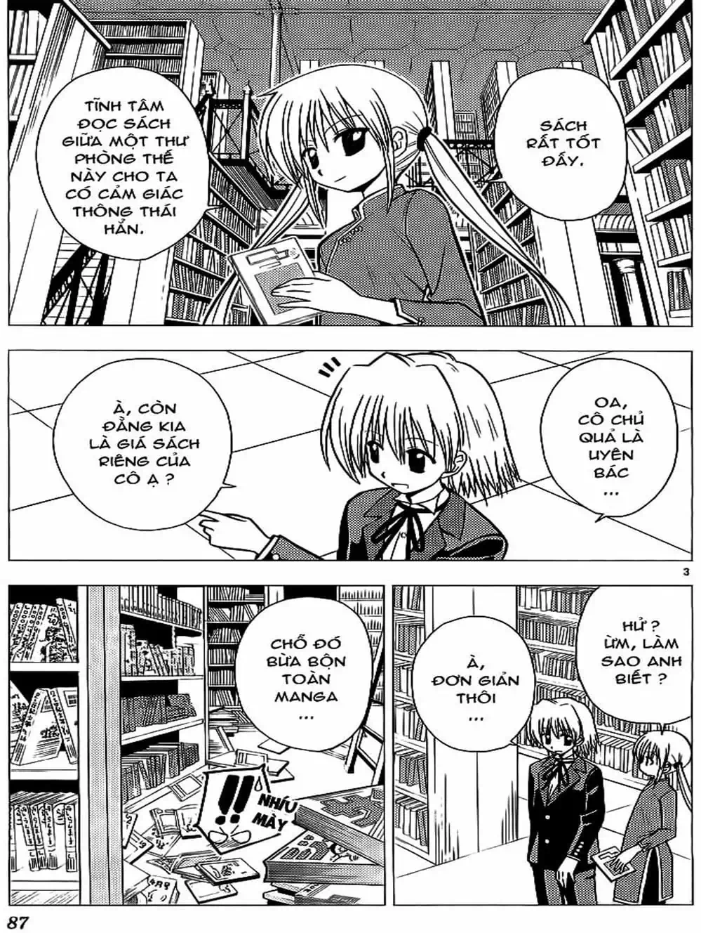 Truyện Tranh Chàng Quản Gia - Hayate No Gotoku trang 4