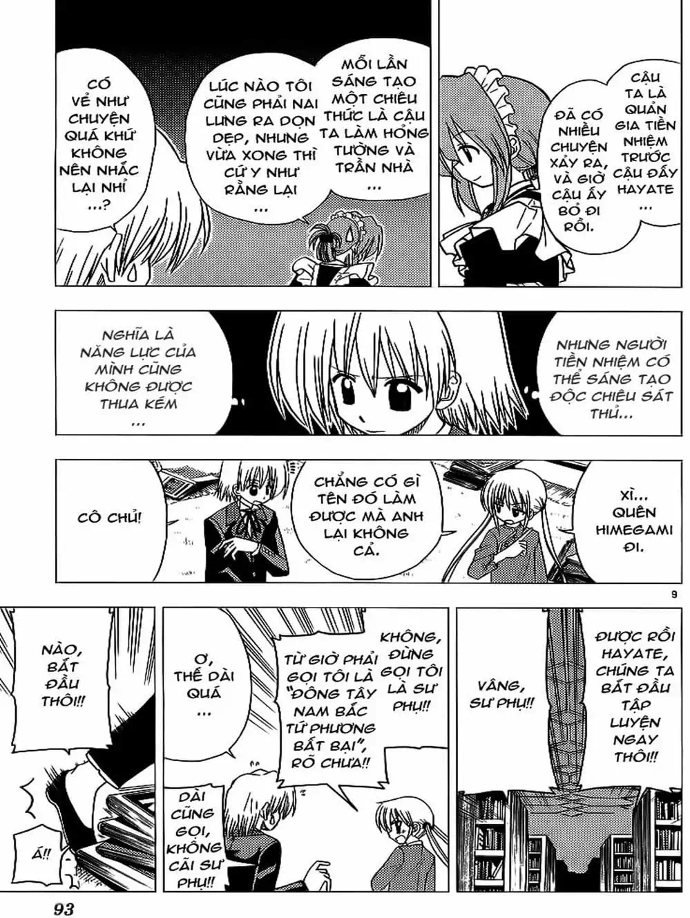 Truyện Tranh Chàng Quản Gia - Hayate No Gotoku trang 4